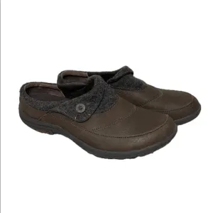 Merrell Dassie Fold Moc Slide Slip On Shoes Select Grip Comfort Brown Women 7.5