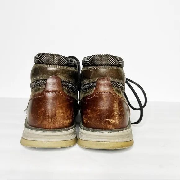 Merrell Epiction Boulder Leather Dark Green Boots Size 11 Men’s