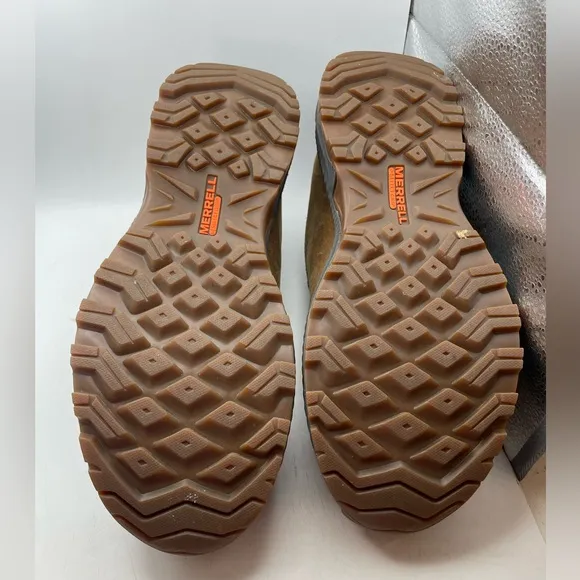 Merrell Forestbound Waterproof Men's Brown Hiking Shoes size 10