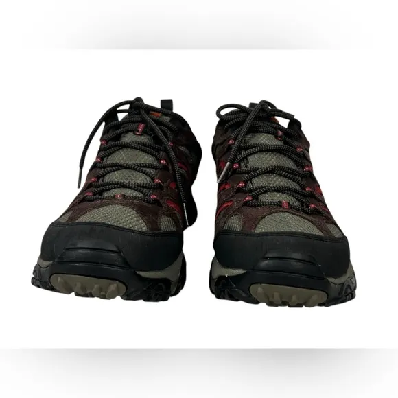 Merrell Moab Low Waterproof Hiking Trail Espresso Vibram Mens J39723 Size 12 EUC