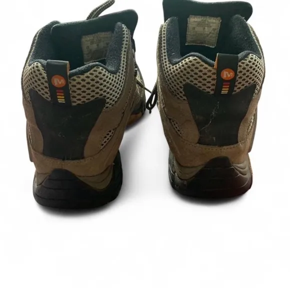 Merrell Moab walnut waterproof  Outdoor hiking boots men size 8.5 shoes