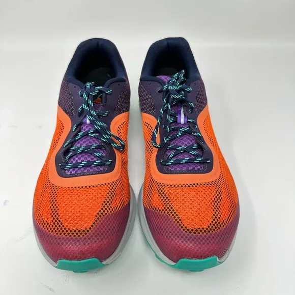 Merrell MTL Skyfire Trail Running Shoes Purple, Orange, Teal Sneakers Women's 11