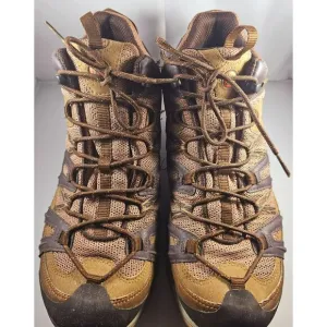 Merrell Pantheon Mid Waterproof Brown Hiking Shoes Mens 11.5