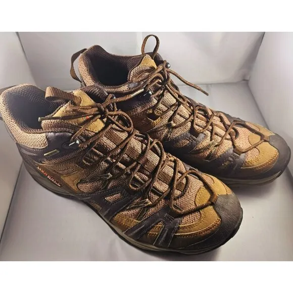 Merrell Pantheon Mid Waterproof Brown Hiking Shoes Mens 11.5