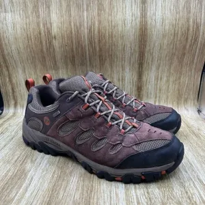 Merrell Ridgepass Men's Size 14 Shoes Brown Suede Sneakers Hiking Trail J227173C