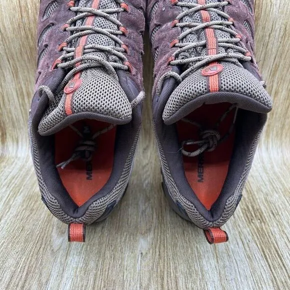 Merrell Ridgepass Men's Size 14 Shoes Brown Suede Sneakers Hiking Trail J227173C