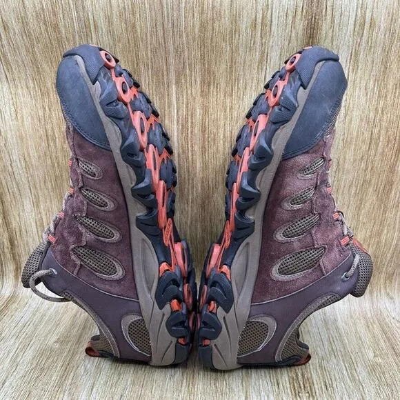 Merrell Ridgepass Men's Size 14 Shoes Brown Suede Sneakers Hiking Trail J227173C