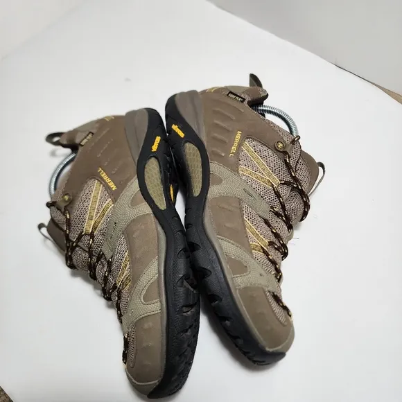 Merrell Siren Sport Brown Gore Tex Lace Up Sport Hiking Trail Shoes Womens 10.