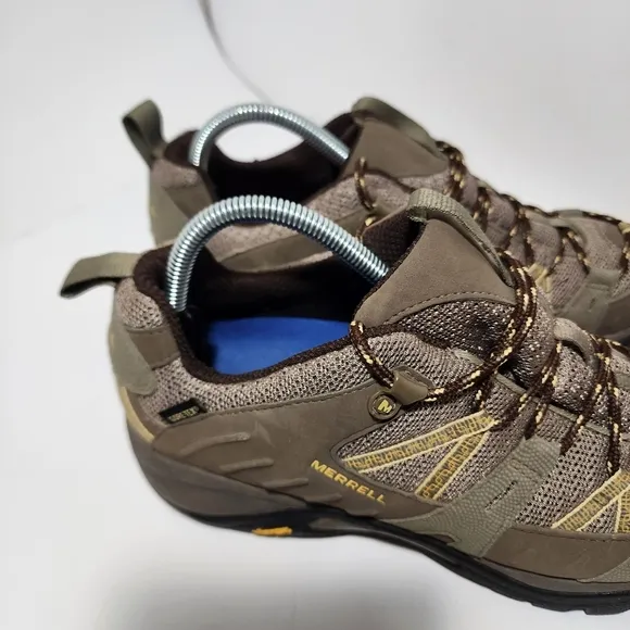 Merrell Siren Sport Brown Gore Tex Lace Up Sport Hiking Trail Shoes Womens 10.