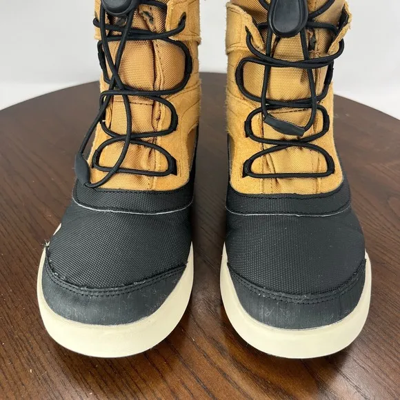 Merrell Snow Bank 2.0 Boot Youth Boys 4M Black Brown Waterproof Insulate MY56187