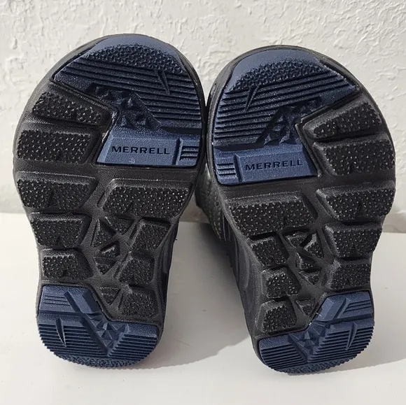 Merrell Snow Quest Lite 3.0 Waterproof Toddler Blue Insulated Snow Boots Sz 6