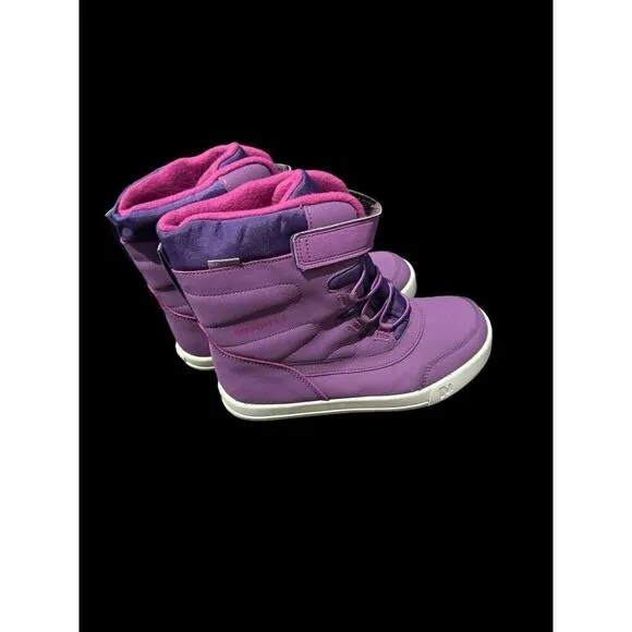 Merrell Storm kids girls purple snow boots 3