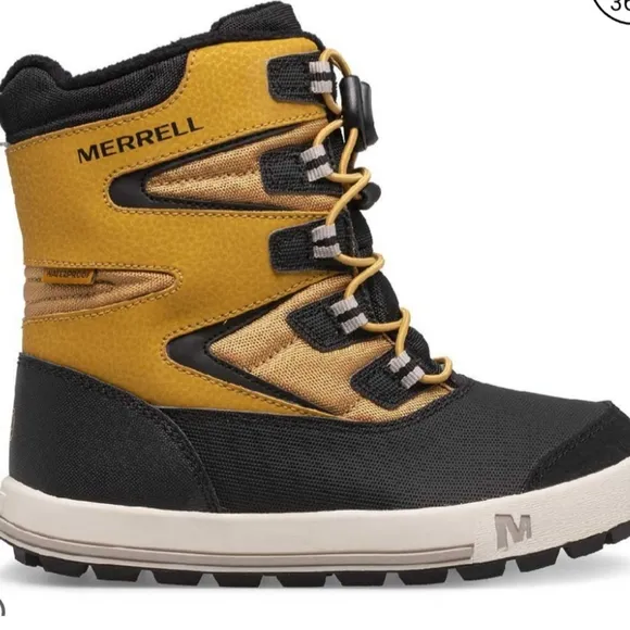 Merrell unisex-child Snow Storm Youth Snow Storm Waterproof Winter Boots