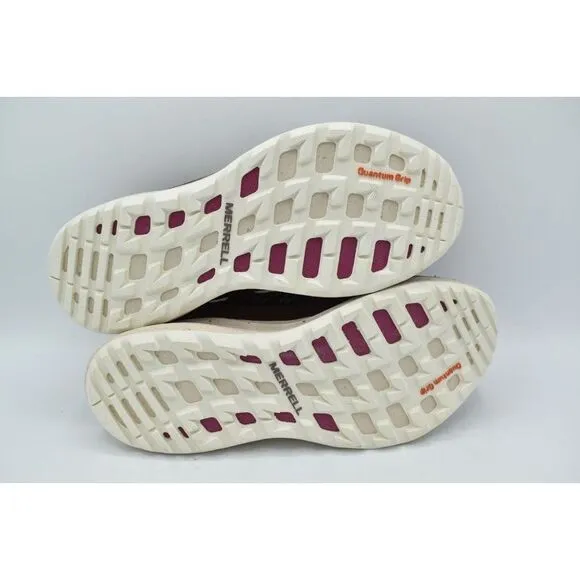 Merrell Womens Size 7 Bravada 2 Burgundy Hiking Trail Sneakers Shoes