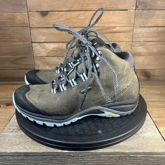 Merrell Womens Size 7 Siren Traveller 3 Waterproof Brindle/Boulder Hiking Shoes