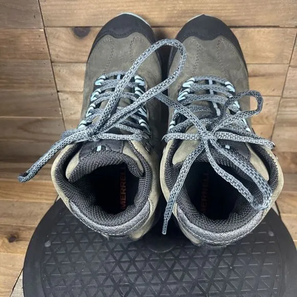 Merrell Womens Size 7 Siren Traveller 3 Waterproof Brindle/Boulder Hiking Shoes
