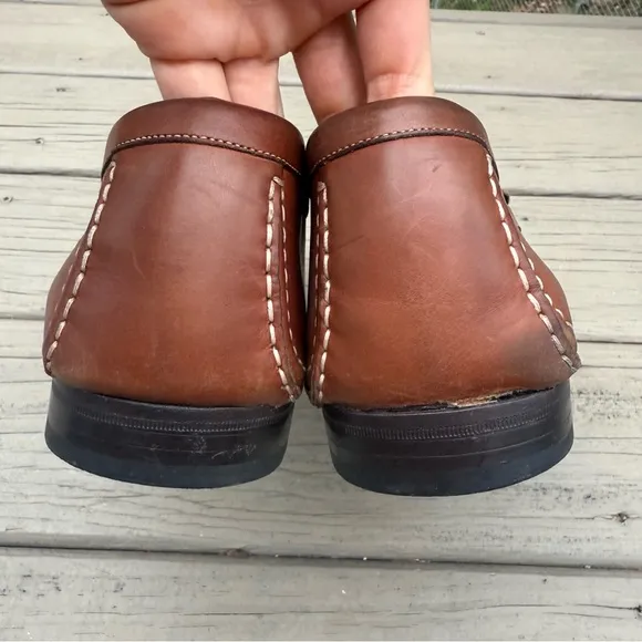 Mezlan leather slip on loafers shoes size 13 M
