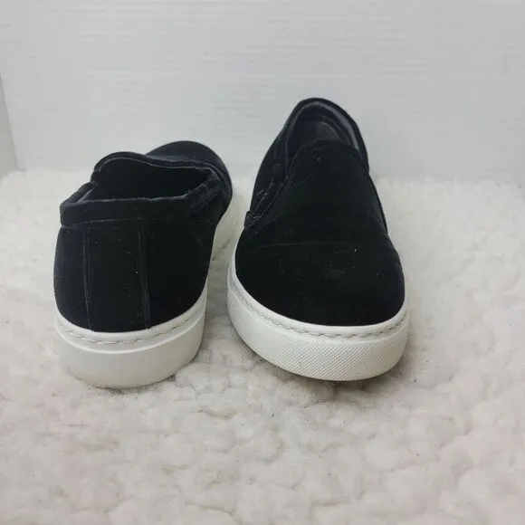 M. Gemi The Cerchio Velvet Womens Slip On Size 8.5 Black Sneakers Shoes
