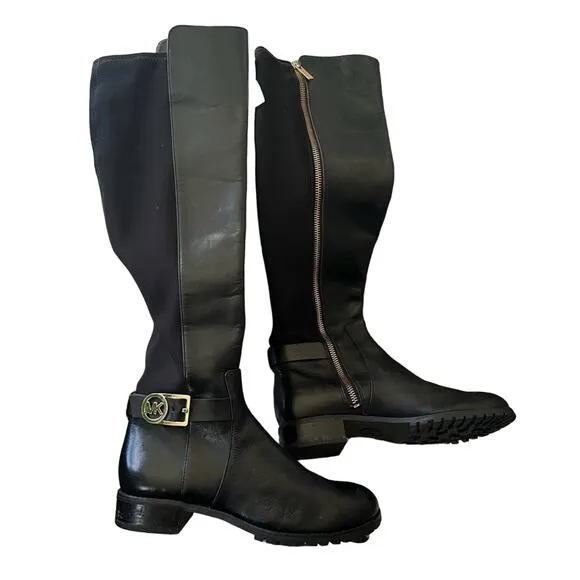 Michael Kors Over the Knee Leather Boots Women’s 6