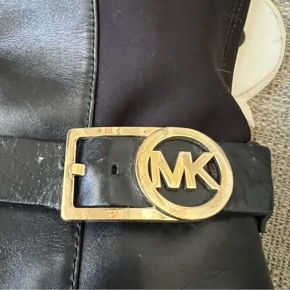 Michael Kors Over the Knee Leather Boots Women’s 6