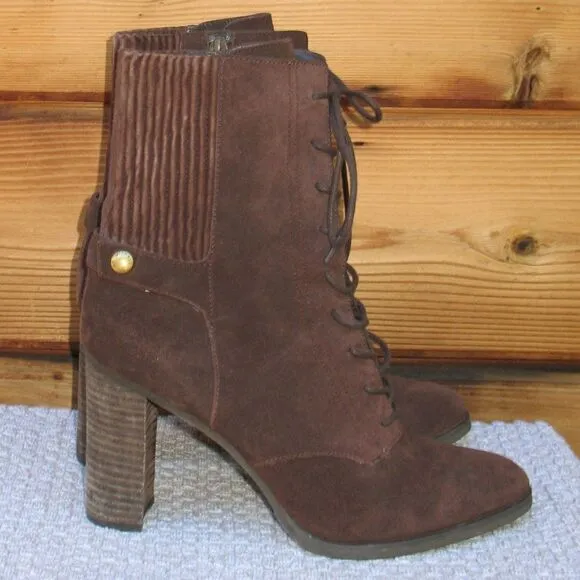 Michael Kors women’s 9.5 Brown Heeled Ankle Boots