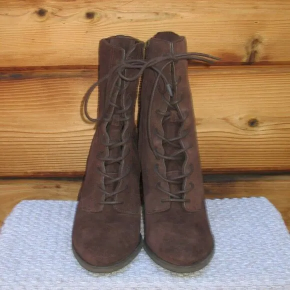 Michael Kors women’s 9.5 Brown Heeled Ankle Boots
