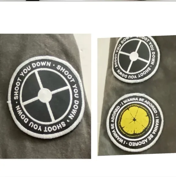 💣Midnight Studios Shane Gonzales Poplin Bondage Rider Biker Moto Jacket Patches