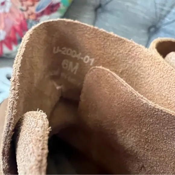 Miss Macie Suede Leather Ankle Boots NEW Women’s 6