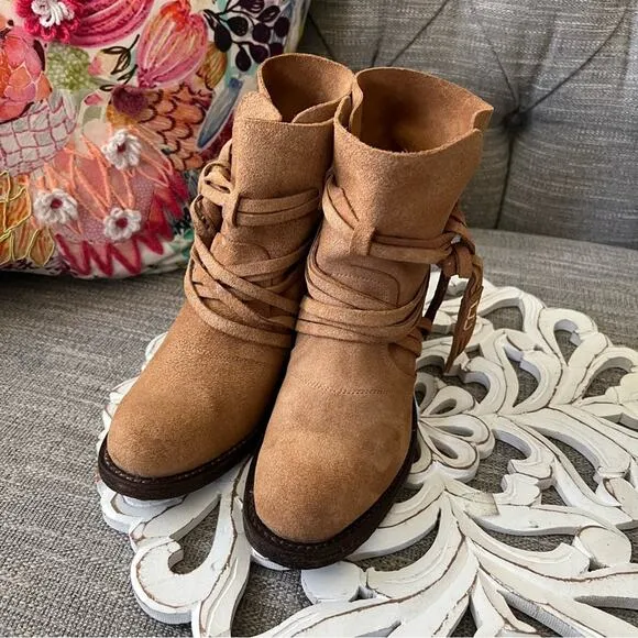 Miss Macie Suede Leather Ankle Boots NEW Women’s 6