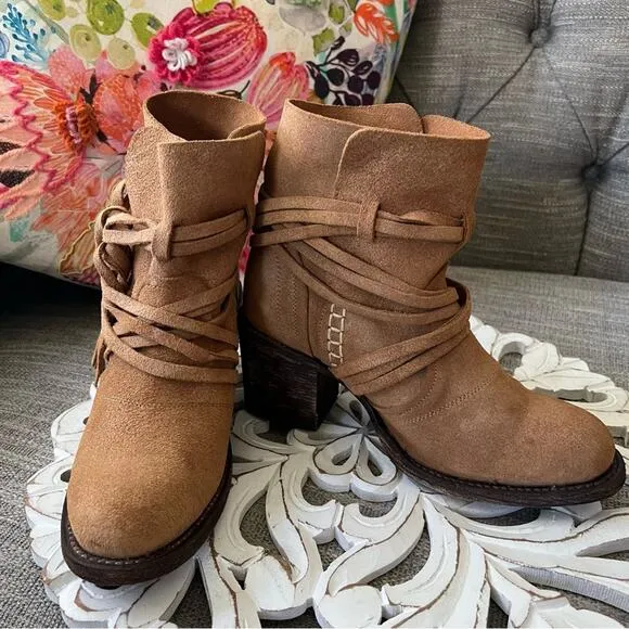 Miss Macie Suede Leather Ankle Boots NEW Women’s 6