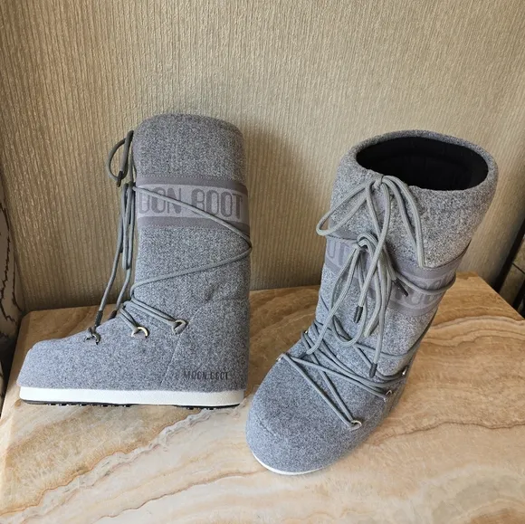 Moon Boot Felt Boots Moon Boot Snow Boot