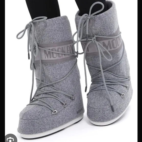 Moon Boot Felt Boots Moon Boot Snow Boot