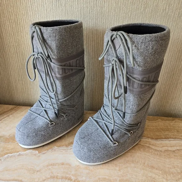 Moon Boot Felt Boots Moon Boot Snow Boot