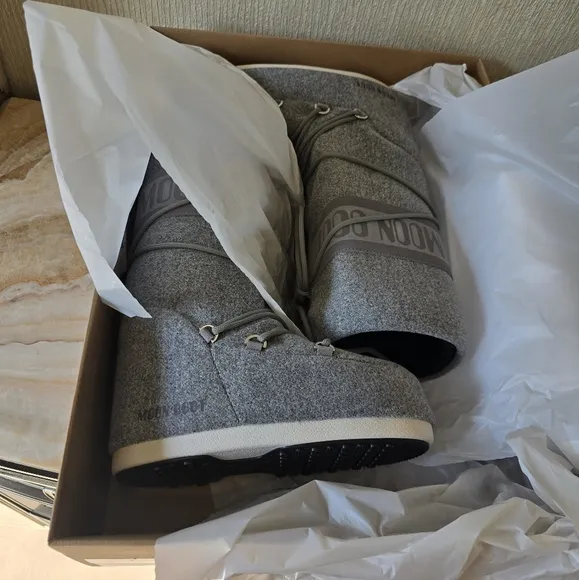Moon Boot Felt Boots Moon Boot Snow Boot