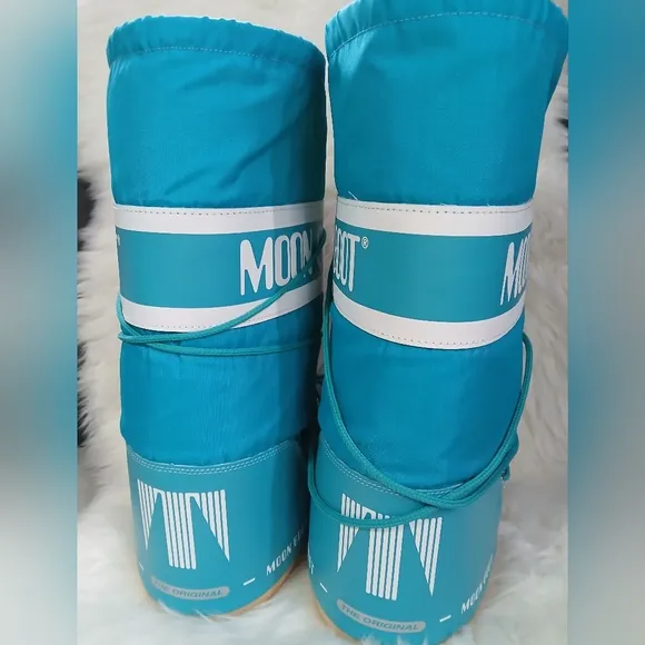 Moon Boot Turquoise Snow Boots