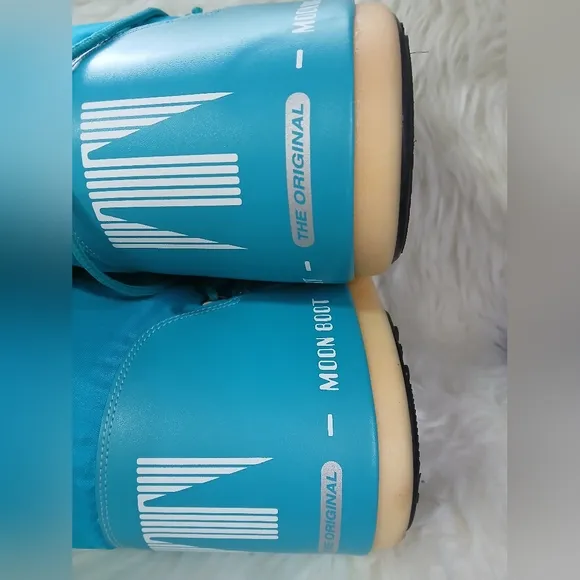 Moon Boot Turquoise Snow Boots