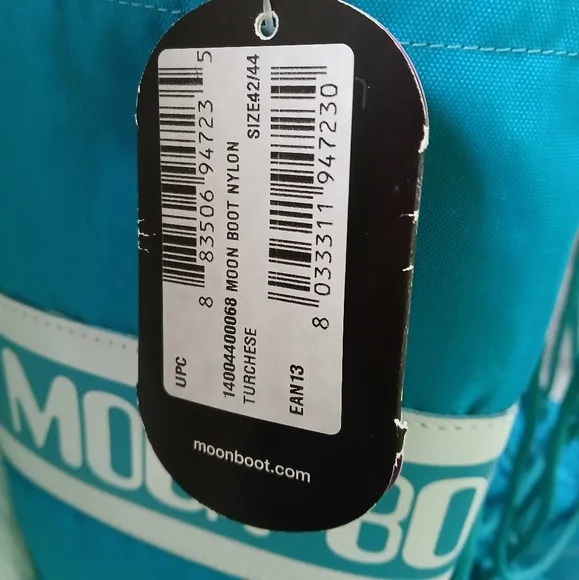 Moon Boot Turquoise Snow Boots
