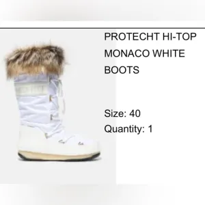 Moon boots women’s size EU 40 it’s like women’s size 7.5 new inbox never worn