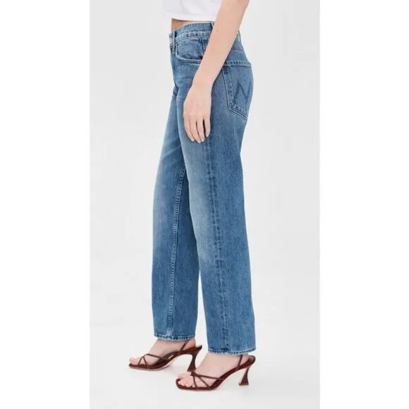 💕MOTHER SUPERIOR The Hot Rod Hover Jeans ~ No Shirt No Shoes No Service 28 NWOT