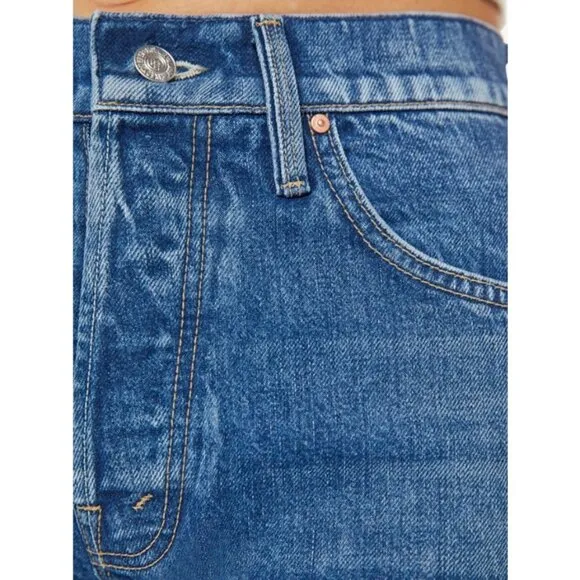 💕MOTHER SUPERIOR The Hot Rod Hover Jeans ~ No Shirt No Shoes No Service 28 NWOT