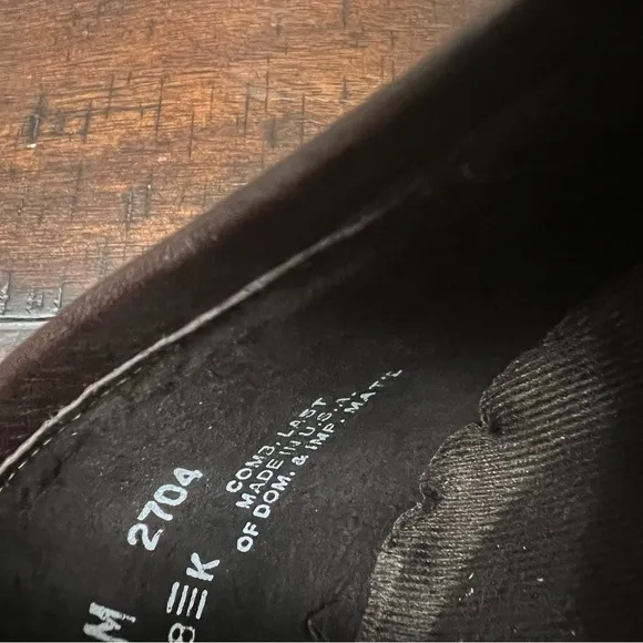 Munro American Ascot Bronze Leather Shoes Sz 14