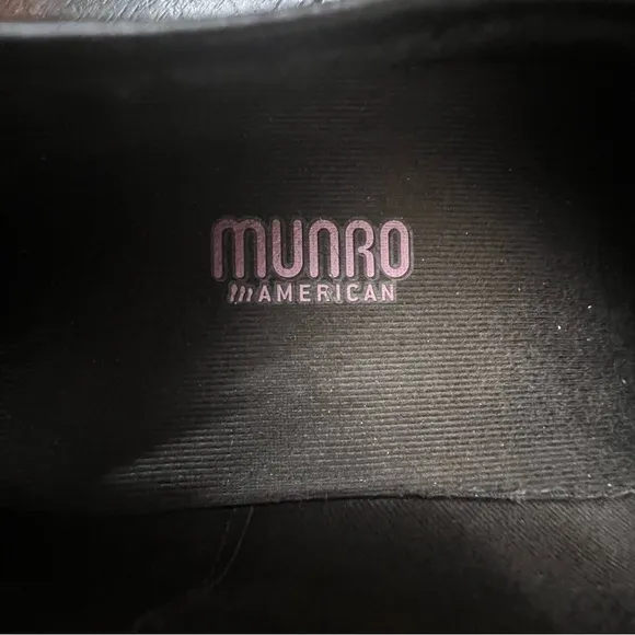 Munro American Ascot Bronze Leather Shoes Sz 14