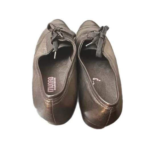 Munro American Ascot Bronze Leather Shoes Sz 14