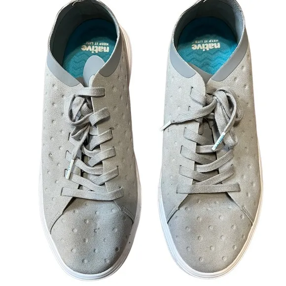 Native Gray Outdoor Water Shoes Mens Size 10