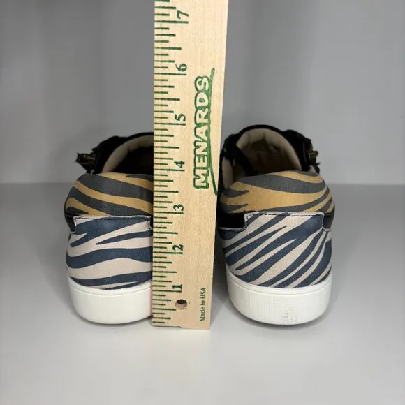 Naturalizer Leather Sneaker Size 10 Black Lace Up Macayla Casual Shoes