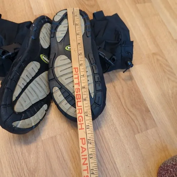 Neos Villager Overshoes Small Black Waterproof VIS1 Snow Rain Shoe