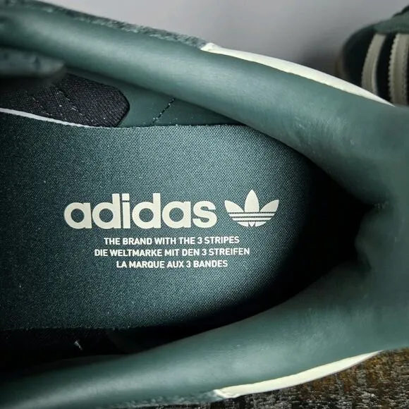 NEW Adidas Gazelle Bold Womens Size 7 Platform Sneakers Shoes Green Brown IG4391