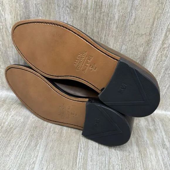 NEW Alan‎ Edmonds Shoes Delray Mens Size 7 MSRP $374.99 Coffee Color Split Toe