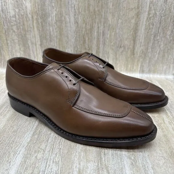 NEW Alan‎ Edmonds Shoes Delray Mens Size 7 MSRP $374.99 Coffee Color Split Toe