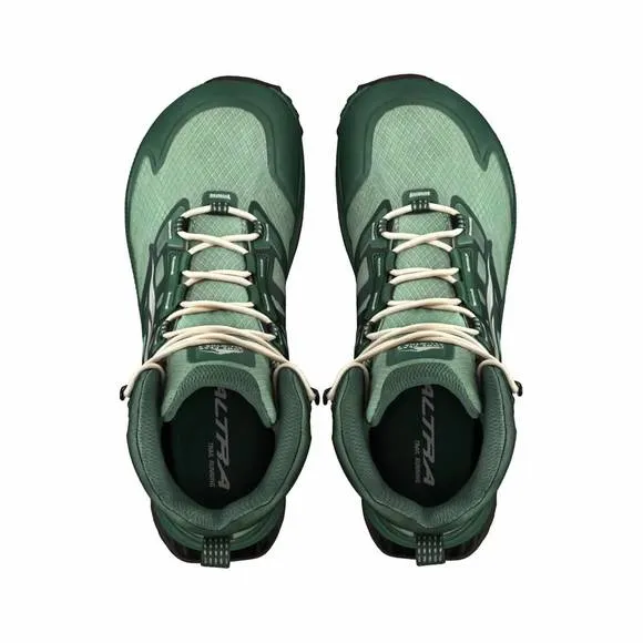 NEW ALTRA women's lone peak all weather mid 2 shoes in green